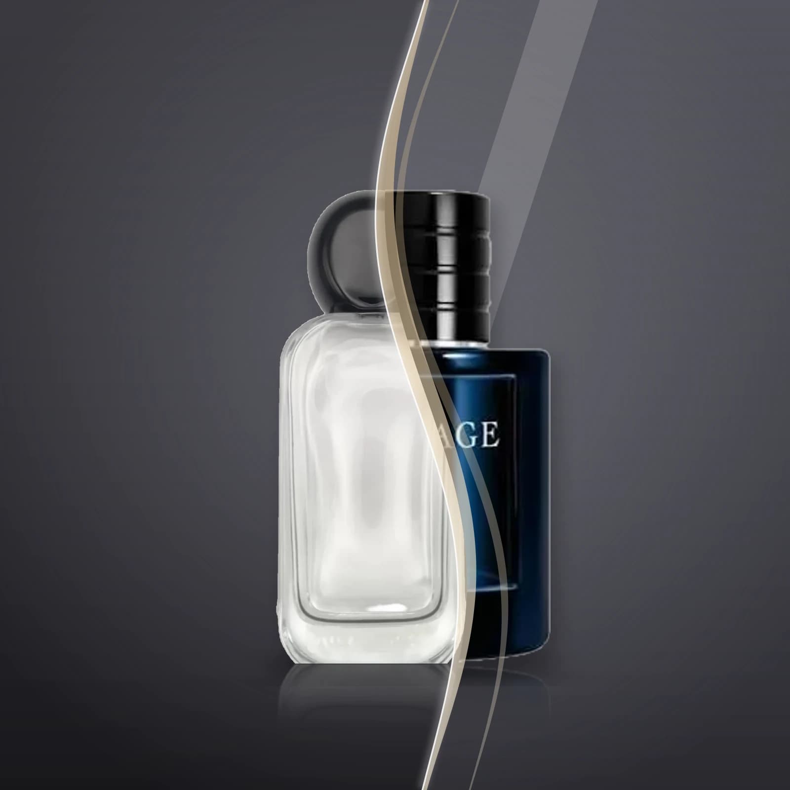 تركيبة شغف والعطر الأصلي Sauvage Elixir في صورة واحدة