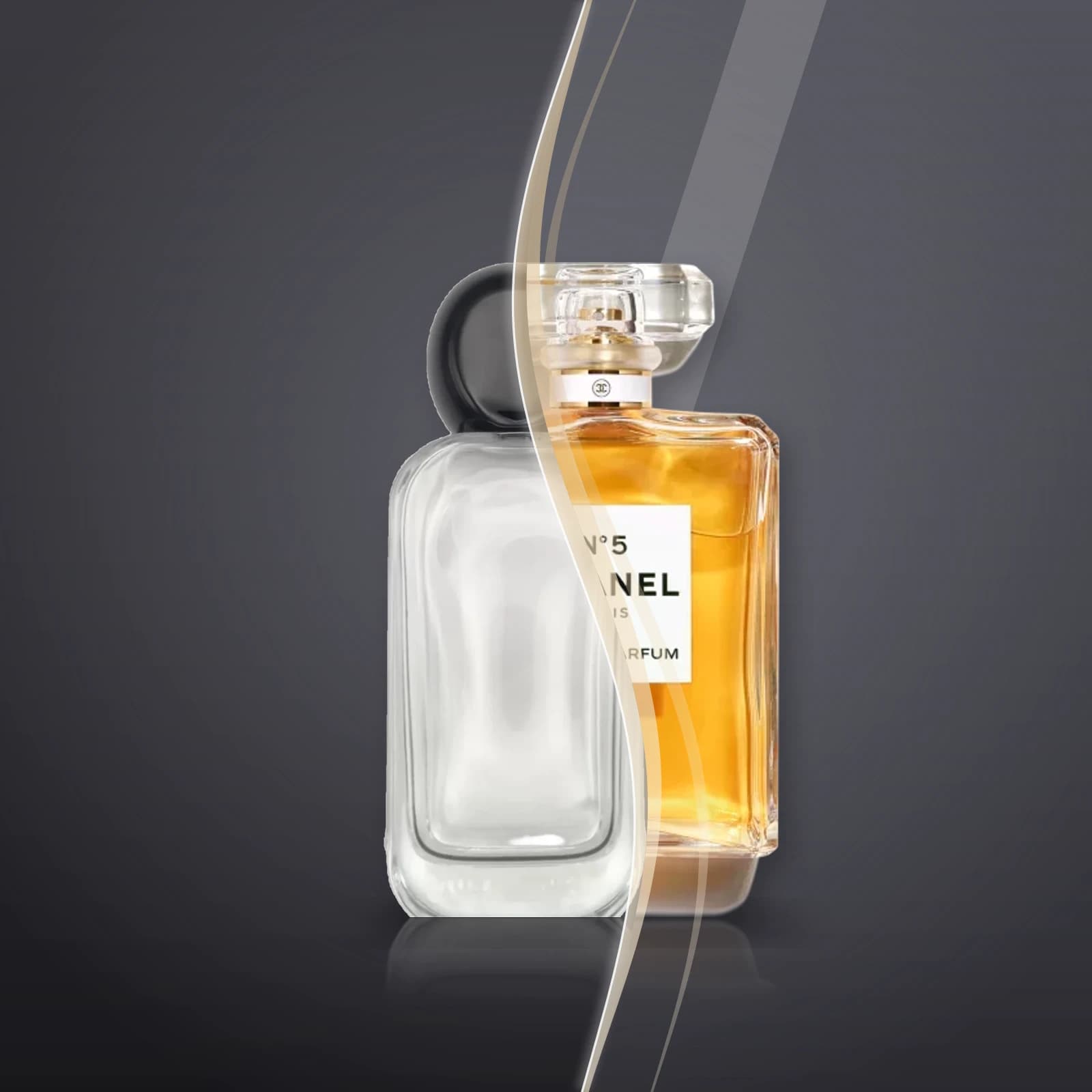 تركيبة شغف والعطر الأصلي Chanel No 5 في صورة واحدة