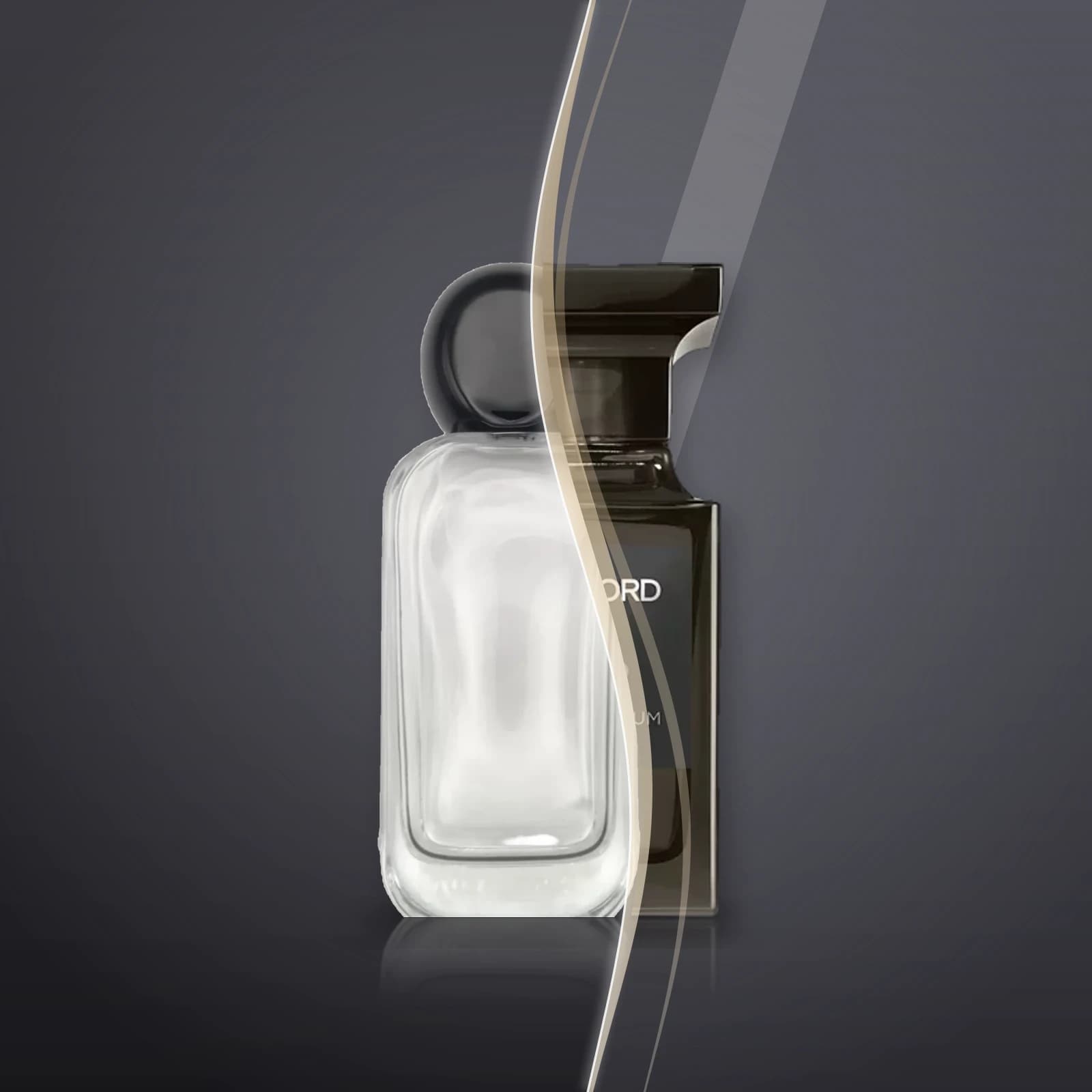 Shagaf's bottle and the original Oud Wood, blended into one picture